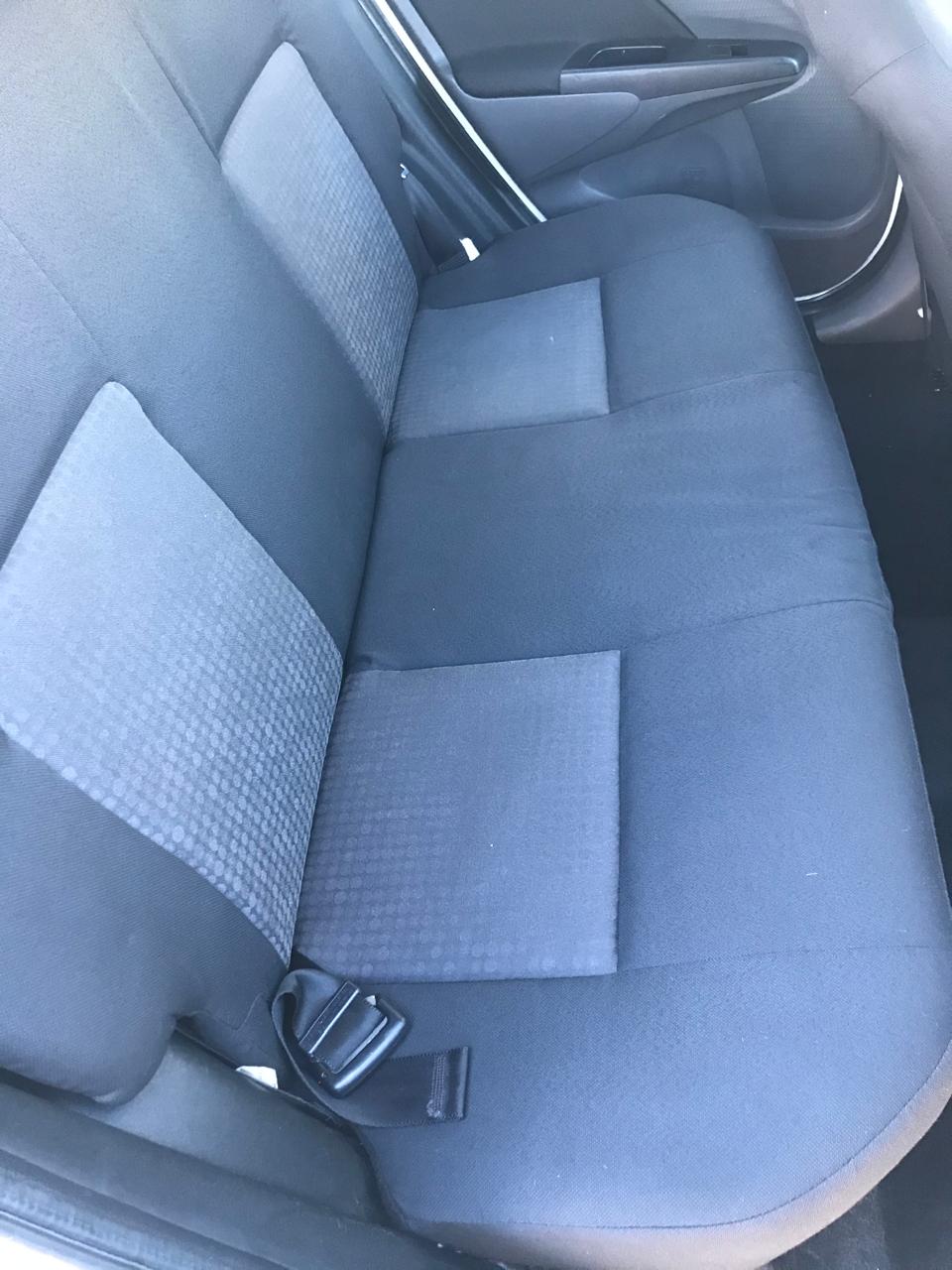 After - Car interior cleaning transformation