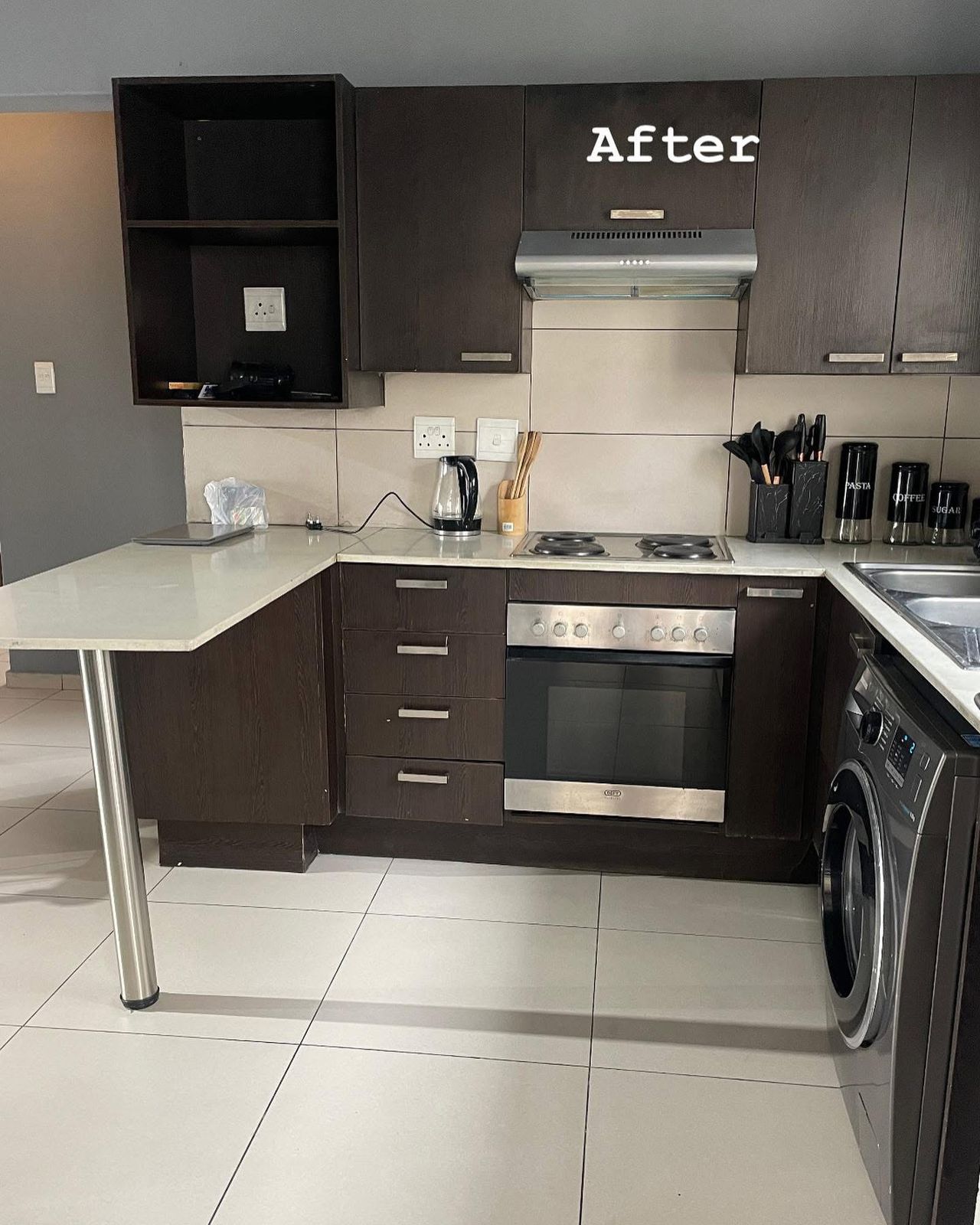 After - Kitchen pest control treatment