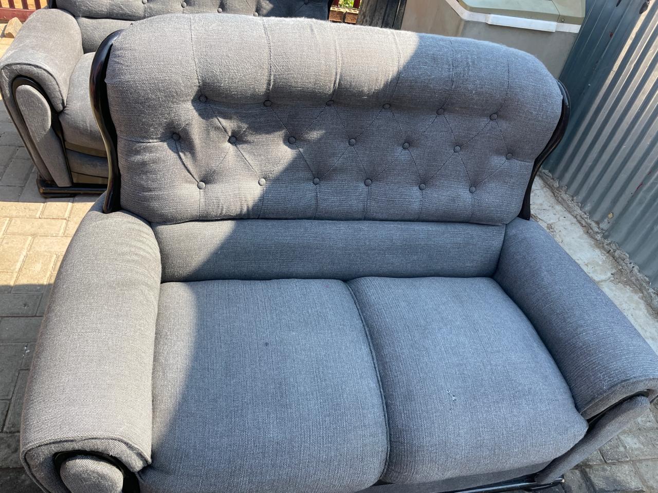 After - Sofa cleaning transformation